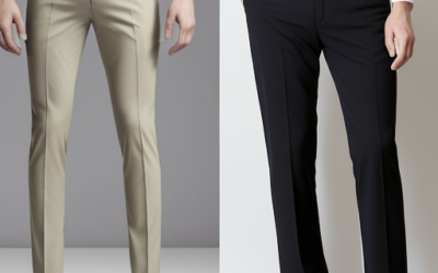 Título: ¡Pantalones de corte recto vs. pantalones ajustados en el trabajo: un duelo estiloso!