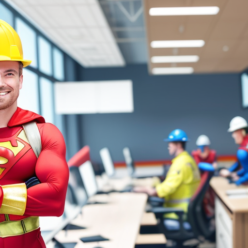«Protección y seguridad en el trabajo: ¡No te arriesgues a ser el protagonista de un reality show de accidentes laborales!»